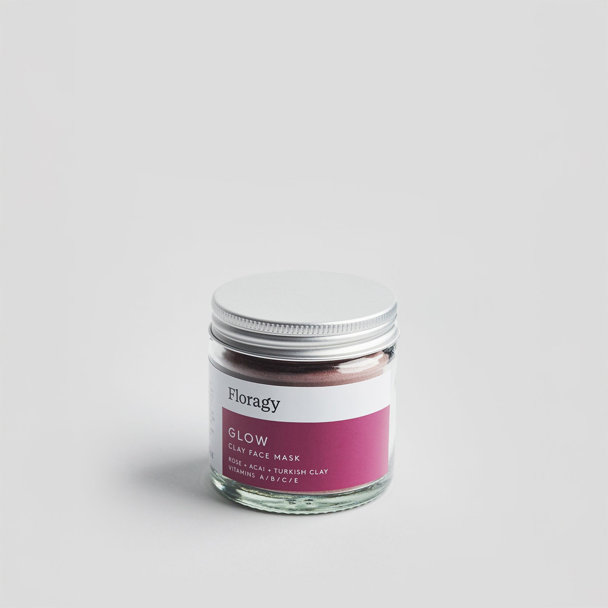 Glow – Rose + Acai Berry Clay Mask